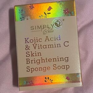 Simply Belle Skin Brightening Sponge Soap - Gold